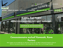 Tablet Screenshot of kawafactory.fr